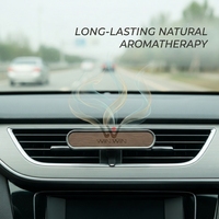 Diffuseur de parfum liquide pour voiture à clipser sur grille d'aération, désodorisant automobile, aromathérapie pour voiture, vente directe usine