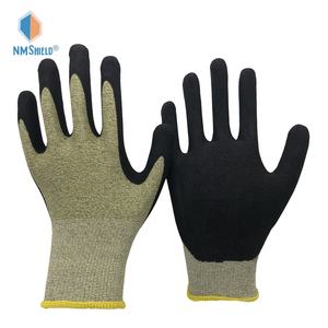 Guantes de Trabajo NMSHIELD Antiestáticos ESD con Pantalla Táctil, Resistentes a Cortes ANSI A3, Guantes de Nitrilo al por Mayor, Guantes de Construcción - Product Image 2