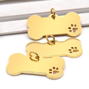 Bán buôn đánh bóng thép không gỉ & Titan <span class=keywords><strong>Dog</strong></span> <span class=keywords><strong>Tag</strong></span> chống mất Keychain Mặt dây chuyền với tùy chỉnh chữ và in kỹ thuật số - Product Image 1