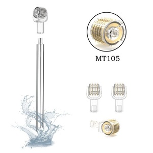 Rouleau à sourcils mini 105 aiguilles pour la repousse des sourcils, aiguilles personnalisables et remplaçables - Product Image 1