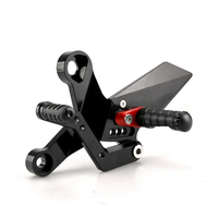 Pour Yamaha MT-09 TRACER/MT-09/XSR900 ensembles arrière pédale réglable ensembles arrière repose-pieds levier de changement de vitesse Kit de frein
