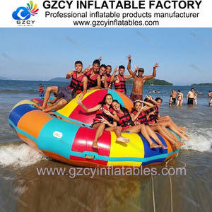 Jouets aquatiques extraterrestres à croissance rapide, bateau disco gonflable, équipement de jeu aquatique en PVC avec 12 sièges - Product Image 4