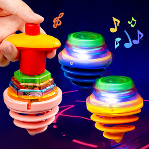 Nouveauté, Meilleure Vente : Jouet Lumineux Clignotant pour Enfants, Gyroscope Musical Rebondissant et <span class=keywords><strong>Toupie</strong></span> pour Jeu en Intérieur - Product Image 2