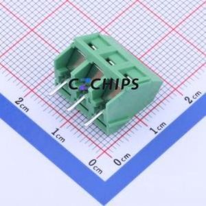 DG103-5.0-03P-14-00A(H) Screw Terminal Block Through hole Component (THT),P=5mm Connector 1x3P 5mm Green Through Hole - Product Image 2