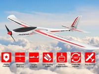 Volantex-Planeur Phoenix S 742-7 avec moteur sans balais, fuselage en plastique EPO PNP, 1600mm d'envergure