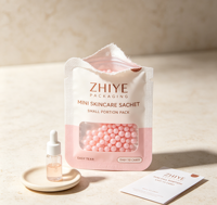 Sachet d'emballage alimentaire personnalisé à faible MOQ, de qualité alimentaire, à trois soudures latérales, avec fermeture éclair et fenêtre transparente pour snacks