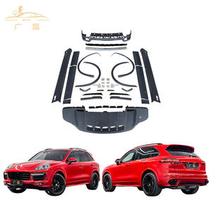Kit Carrozzeria di Modifica e Conversione Retrofit per <span class=keywords><strong>Porsche</strong></span> <span class=keywords><strong>Cayenne</strong></span> 958.2 2015-2017 Aggiornamento a Paraurti <span class=keywords><strong>Turbo</strong></span> <span class=keywords><strong>S</strong></span> GTS - Product Image 1