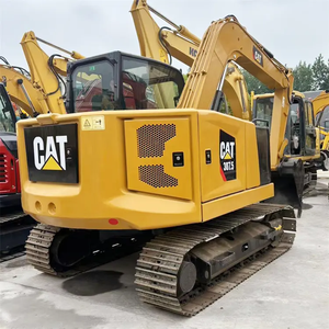 Excavadora hidráulica sobre orugas usada CAT 307,5 Mini excavadora 7ton Excavadora original con perfectas condiciones de trabajo a la venta - Product Image 3