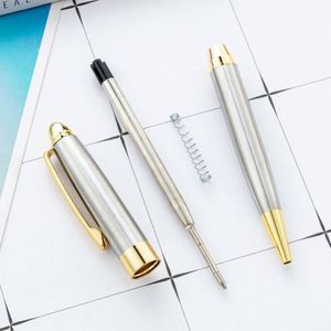 Wholesale 1.0Mm Premium Custom Logo Metal <b>Retractable</b> Ballpoint Business Creative Gift Advertising <b>Pen</b> - Product Image 4