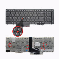 Nouveau clavier d'ordinateur portable rétroéclairé par LED pour ThinkPad P50/P70/P51/P71/P70S avec interface USB 2.0 - Clavier mécanique
