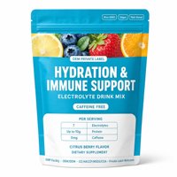 Poudre Électrolytique Végétalienne Hydratation Instantanée Mélange pour Boisson Récupération Protéinée Soutien Immunitaire Soutien Énergétique Sans Caféine Adulte GMP