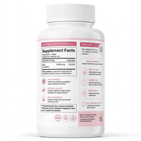 Capsules de biotine en gélules molles 10000 mcg, hautement absorbantes, complément pour cheveux, peau et ongles, vitamine B7 pure, non-OGM, sans gluten, naturel
