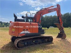 Excavatrice sur chenilles HITACHI ZX130 d'occasion, d'origine japonaise, avec chaussures de chenille mobiles - Product Image 4
