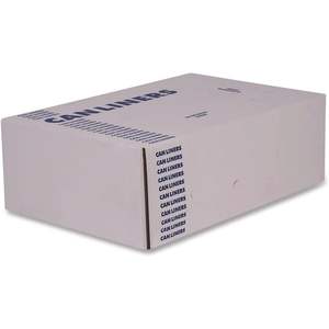 ถุงขยะแบบม้วน Boardwalk Z4833LNKR01 ความหนาแน่นสูง ขนาด 16 แกลลอน 8 ไมครอน แบบมีรูระบายอากาศ สีธรรมชาติ ขนาด 24 x 33 นิ้ว (1000 ถุง/กล่อง) - Product Image 4