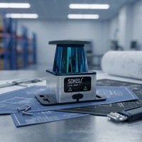 Capteur LiDAR 2D laser de classe 1, angle de balayage de 270 degrés, portée de détection de 40 m pour l'évitement d'obstacles des robots