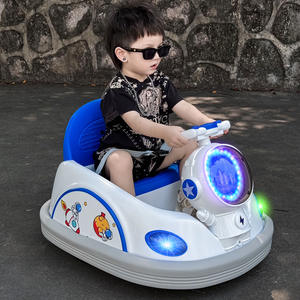 سيارات تصادم كهربائية جديدة للأطفال بتصميم رائد فضاء، مناسبة لألعاب الكرنفالات ودور الحضانة، سيارات تصادم للأطفال الصغار للقيادة في حلبة - Product Image 4