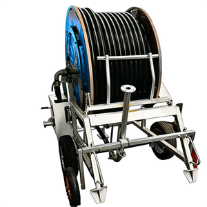 Arroseur à enrouleur de tuyau à entraînement hydraulique haute efficacité pour l'irrigation des terres agricoles avec une distribution uniforme de l'eau - Product Image 1