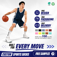 Chaussettes de cyclisme personnalisées pour hommes et femmes, chaussettes de course en plein air, chaussettes de montagne, chaussettes de sport respirantes absorbant la transpiration, chaussettes tricotées