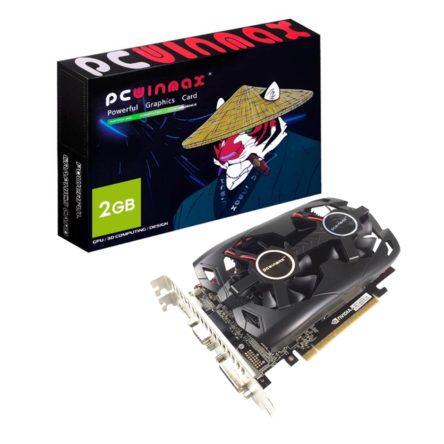 PCWINMAX Original GeForce GT 730 2GB GDDR5 64-bit Low Profile Graphics Card OEM GPU for Multi Monitor & Desktop PC, Wholesale