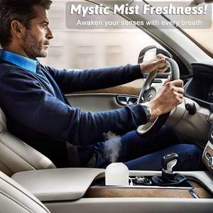 Wholesale 2025 Portable <b>Mini</b> Car Aroma Diffuser Home Air <b>Humidifier</b> Diffusers Aromatherapy for Hotel Use Low Price Bedroom - Product Image 2