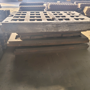 Высокомарганцевая сталь: бронепластина щеки дробилки, боковая бронепластина, подвижная зубчатая пластина, кованая, для деталей горнодобывающих машин - Product Image 2