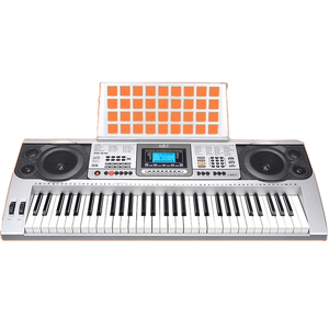 Pianoforte Elettronico 61 Tasti Tastiera in Plastica Portatile per Adulti Bambini Principianti Ricaricabile USB con 100 Ritmi e 16 Toni - Product Image 1
