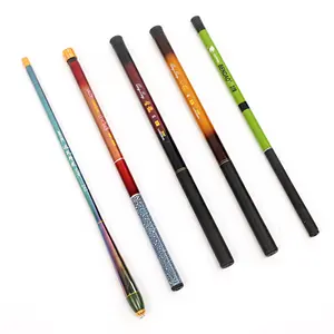 Customization xjf High carbon 3.6m-8.1m 30+40t pen and reel fish full combo carbon fiber taiwan fishing rod