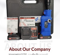 Máquina Perforadora Hidráulica Automática Portátil SME-8B, Herramienta para Perforar Placas de Acero y Hierro, 5L, 70 Bar