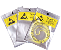 Sac à fond carré de câble antistatique BOPP pour l'impression offset d'emballage de batterie de téléphone portable pour l'électronique grand public