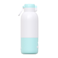 Chauffe-biberon et réchauffe-aliments portable intelligent 2026 en acier inoxydable de qualité alimentaire ABS, rechargeable par USB, à commande tactile pour l'extérieur