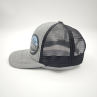 Gorra Trucker Richardson 112 Personalizada de Alto Rendimiento con Diseño Herringbone, 6 Paneles, Malla Trasera, Cierre a Presión, Unisex, Estilo Y2K, para Exteriores