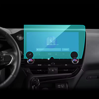 Pelindung layar Tempered Glass layar sentuh, untuk Lexus NX LX UX RX ES LS LM