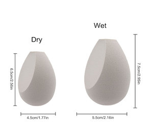 ฟองน้ำแต่งหน้าสีโมรันดีขยายตัวเมื่อแช่ในน้ำ ทำให้การทาเรียบเนียนและดูดซึมผลิตภัณฑ์น้อยลง - Product Image 2