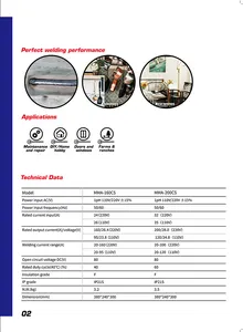 Soldadores de arco, pequena máquina de solda, preço, bastão portátil, soldador MMA-200CS dc, motor pequeno, inversor, soldador