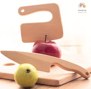 Cortador grabado para niños de <span class=keywords><strong>cocina</strong></span>, cuchillo de mantequilla de madera seguro personalizado, tabla de cortar de madera pequeña para niños pequeños, utensilio para niños, cuchillo Montessori - Product Image 2