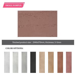 Piastrelle flessibili in pietra MCM 1200x600 per esterni impermeabili leggeri rivestimenti per pareti esterne in pietra naturale - Product Image 4