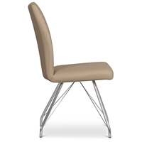 Chaises de salle à manger de luxe modernes et minimalistes Nordic Light pour restaurants, chambres et hôtels avec dossiers design