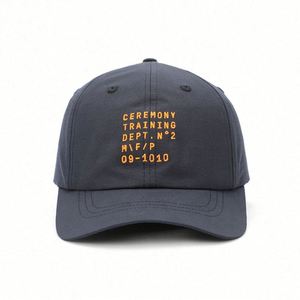 Fashion Type 6 Panel Unisex Unstructured Polyester Embroidered Adjustable Quick Dry Sports Baseball <b>Hat</b> - Product Image 2