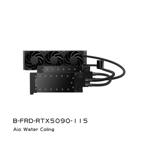 Carte graphique refroidie par eau intégrée <span class=keywords><strong>Bykski</strong></span> B-FRD-RTX5090-115 NVIDIA RTX5090 32 Go avec 3 ventilateurs - Product Image 2