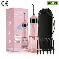 Hydropulseur Portable Sans Fil 300ml Étanche IPX7 pour Voyage avec Certification CE RoHS