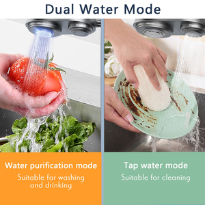 Robinet purificateur d'eau intelligent domestique compact 2026 pour cuisine avec filtre à cartouche céramique - Product Image 4