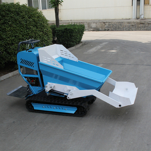 Diesel Motorized 6.5hp Petrol Gasoline Engine <b>Track</b> <b>Dumper</b> Mini Crawler Mini <b>Dumper</b> 500kg Diesel Parts Truck - Product Image 6