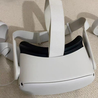 OculusQuest 2 Casque VR tout en un 128 Go 256 Go avec écran 5.5 pouces Taux de rafraîchissement 120Hz Lunettes 3D VR et mémoire 64G 128G 256G