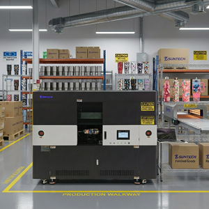 Machine d'impression UV industrielle automatique, imprimante UV rotative, imprimante UV directe sur bouteille à rotation à 360 degrés pour bouteilles et gobelets - Product Image 1