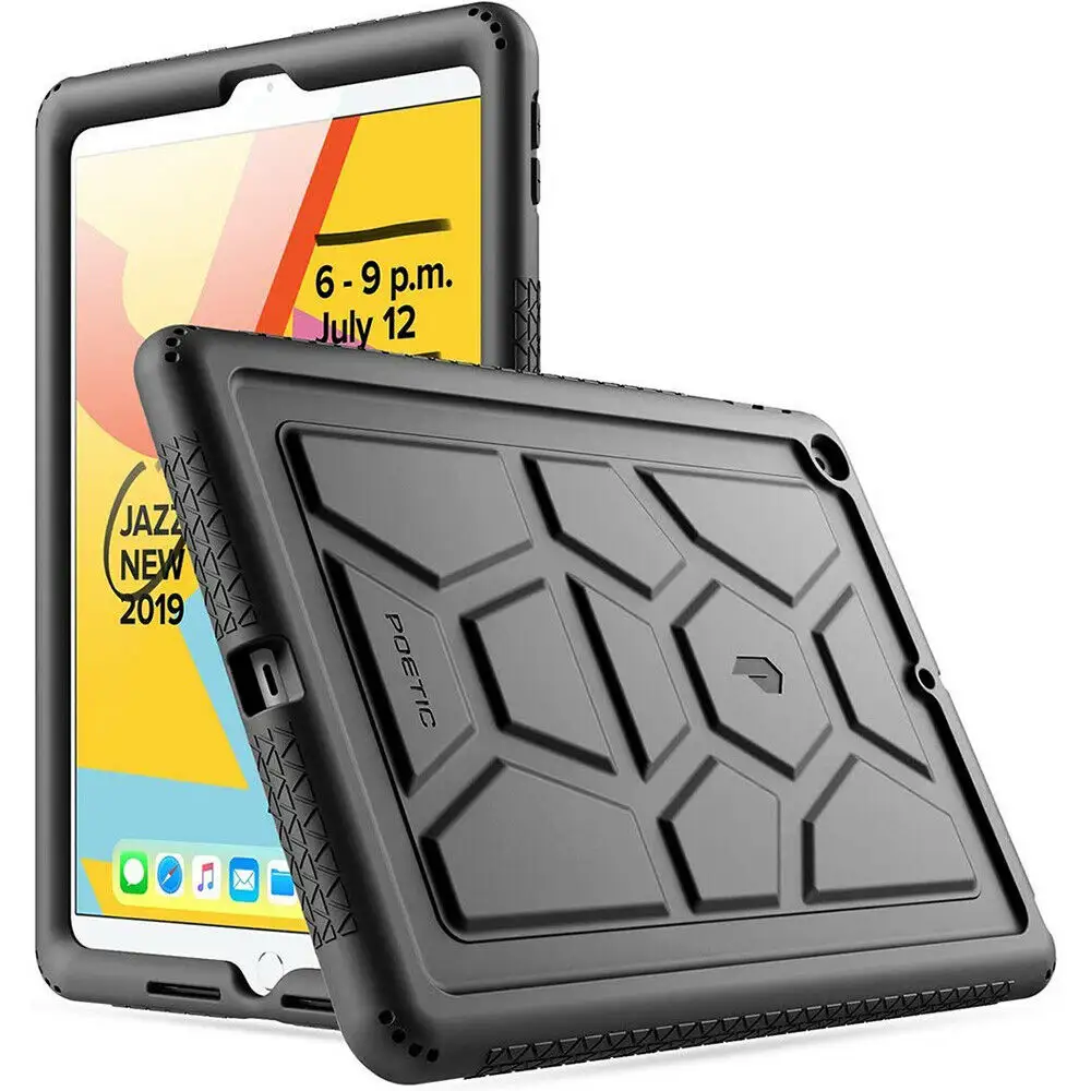 Voor Apple iPad 10.2-inch Tablet Case Ultra Dikke Zachte Siliconen Beschermende