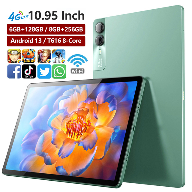 Best Sell New Design 10.95 Inch WiFi Tablet Pc Manufacturers Android Tablet Dual SMI Card Tablet Pc