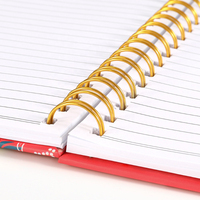 Carnet de Manifestation et d'Objectifs A5 à Couverture Rigide Spirale avec Logo Personnalisé en Feuille d'Argent et d'Or, Planificateur Mensuel et Hebdomadaire, Journal d'Exercices