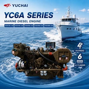 Motor Yuchai Serie YC6A de <span class=keywords><strong>4</strong></span> Tiempos y 6 Cilindros, Motor Diésel Marino YC6A200L-C22 YC6A260L-C23 YC6A280L-C22 para Barcos de Pesca - Product Image 1
