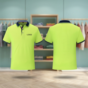 High Quality Breathable Slim Fit Short Sleeve for <b>Shirts</b> Sport Golf T-<b>Shirt</b> Casual Tops <b>100</b>% <b>Polyester</b> Front Logo - Product Image 1