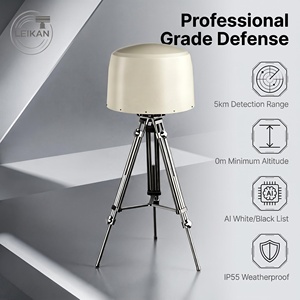 360° Vollautomatischer 24/7 Unbemannter Ultraweitbereichs-Temperatur- und Energiesparender Professioneller Fester Passiver Richtungsfinder-Radar mit 5km Reichweite - Product Image 3